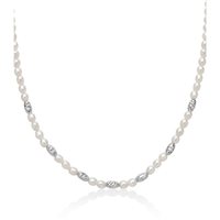 Collana Miluna Donna Pepite di perle in Argento Perla PCL6656B - PCL6656B
